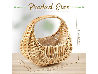 アフリカンピクニックバスケット フラワー バスケット卸売ウッドチップセット ザ・レンジ