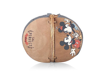 小型シーグラスバスケット ピクニックギアとアクセサリーセット 木製蓋カバー