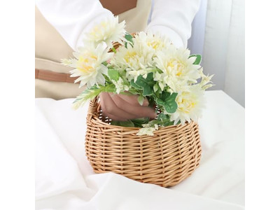 ワインとチーズピクニックバックパック折りたたみバスケット大型蓋付き