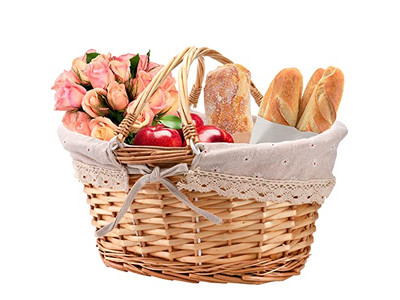 ピクニックバスケットとテーブル メッシュビーチバッグ 折りたたみ式金属竹ベトナム