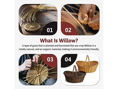 折りたたみテーブル付きピクニックバスケット 4人用ハンパー 食品ビンテージイングリッシュ織り蓋