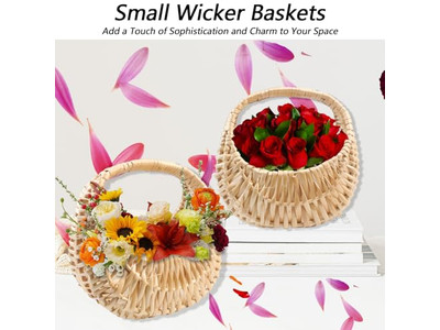 ストローギフトバスケット ピクニックサプライヤー グリーン手織りベビーファミリー用品